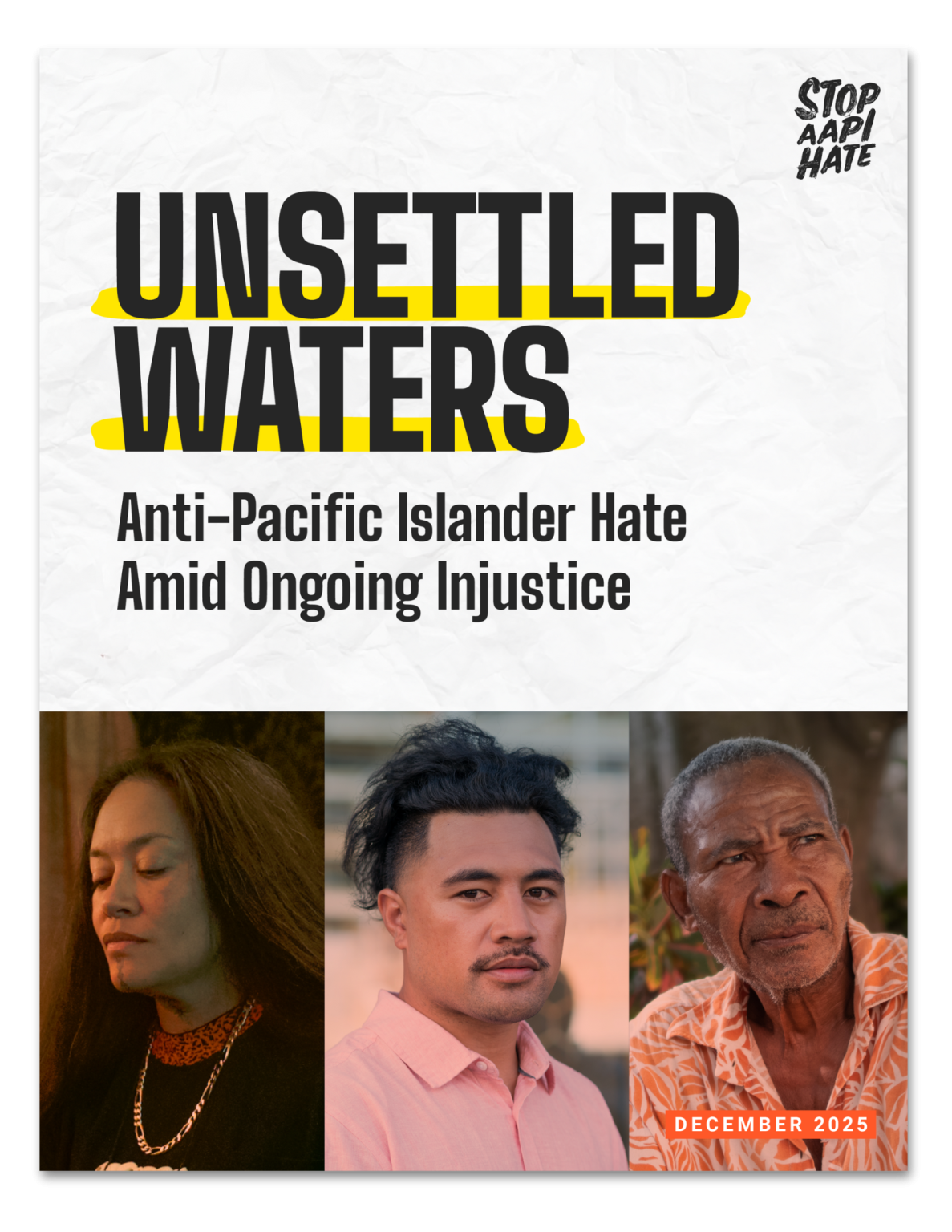 Anti-Pacific Islander Hate Report - Stop AAPI Hate Action